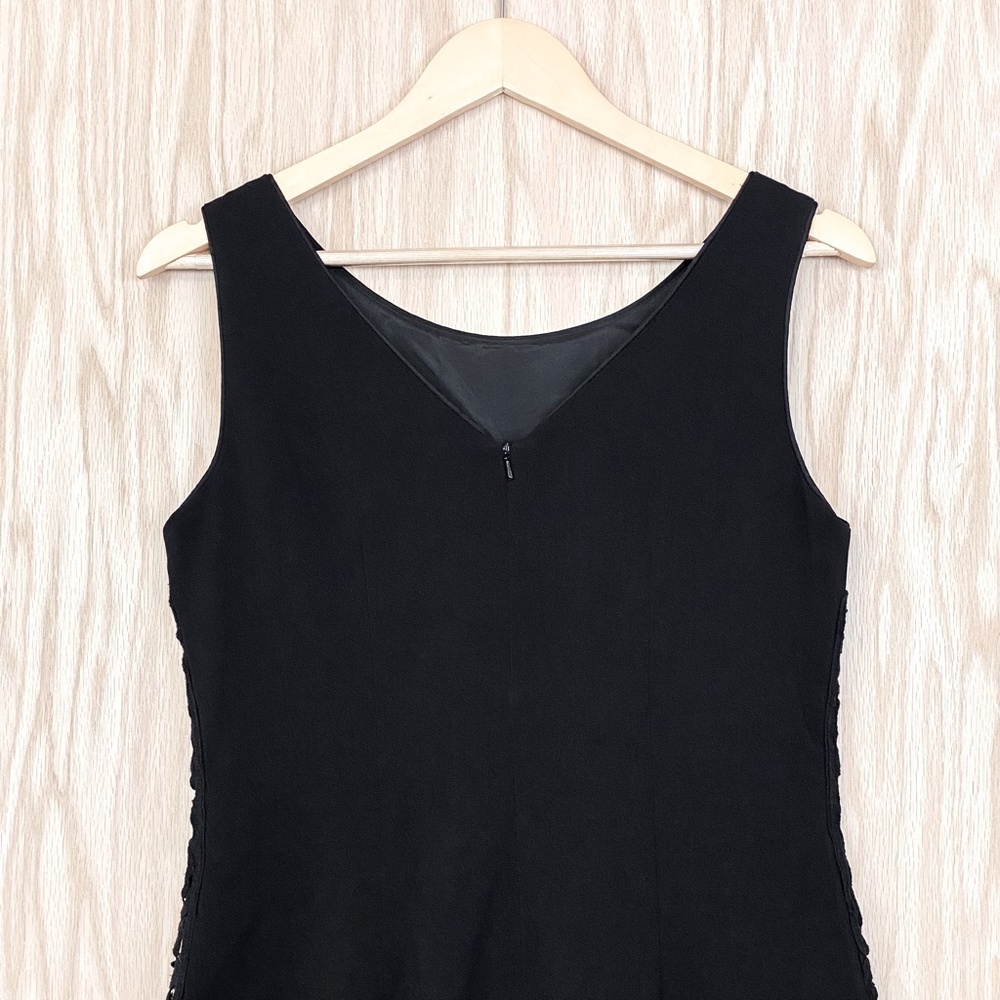 Donna Ricco Black Lace Cocktail Dress - Picture 6 of 10